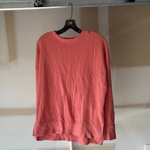 Time and Tru Women's Sweater in Coral